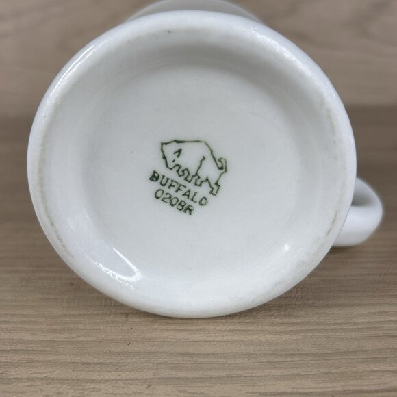 Buffalo China Coffee Cup Mug USA Heavy Restaurant Ware Backstamped - Picture 6 of 6